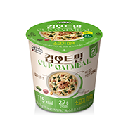 컵오트밀 소고기미역