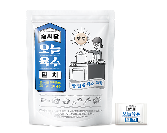솜씨당 오늘육수 멸치
