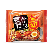 팔도 틈새라면 매운김치>
